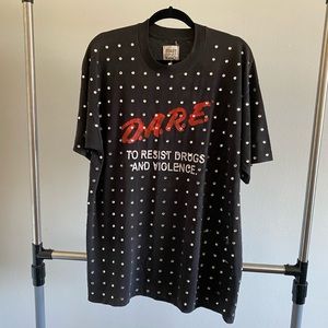 LF Furst Of A Kind Rhinestone Vintage DARE T-Shirt